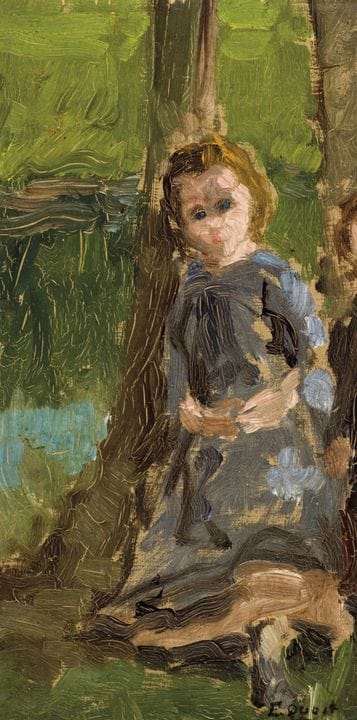 QUOST, ERNEST (1842–1931)
Öl auf Holztafel. Signie