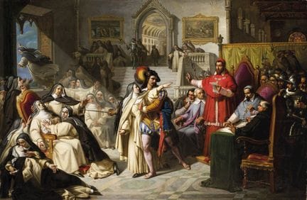 SPANISCHE SCHULE
Öl auf Leinwand. 187 x 275 cm. Ri