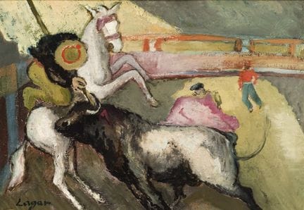 LAGAR, CELSO (1891–1966)
Öl auf Leinwand. Signiert