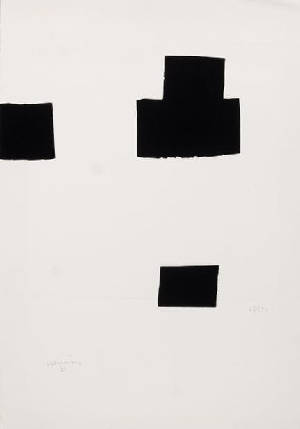CHILLIDA, EDUARDO (1924 - 2002)
Litografia su cart