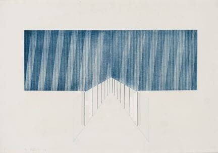 SMITH, RICHARD (1931 - 2016)
Acquaforte su carta. 