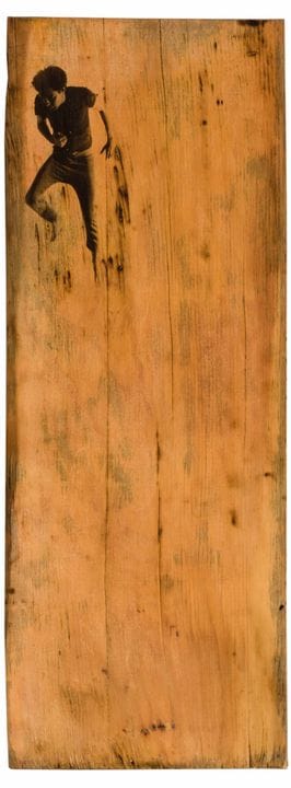 CANOGAR, DANIEL (1964)
Holzschnitt. 62 x 23,5 cm.
