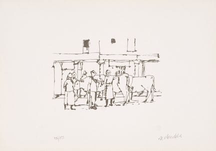 REDONDELA, AGUSTÍN (1922 - 2015)
Litografia su car