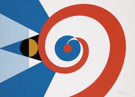 MANRIQUE, CÉSAR (1920–1992)
Siebdruck auf Papier. 