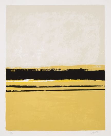贝乌拉斯，何塞（1921—2017）
纸上丝网版画。右下角签名。左下角标有编号（11/100）。42