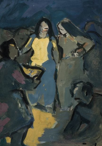 SPANISCHE SCHULE DES 20. JAHRHUNDERTS
Gouache auf 