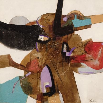 CANEDA, SANTIAGO (1956)
Öl auf Leinwand. Signiert 