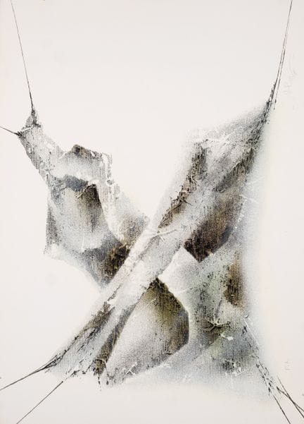 里韦拉·埃尔南德斯，曼努埃尔（1927—1995）
纸本丝网版画。左下角用铅笔标注“PA”（艺术家试