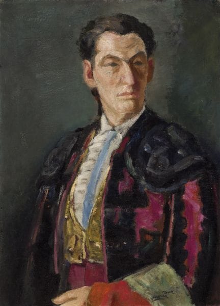 VÁZQUEZ DÍAZ, DANIEL (1881–1969)
Öl auf Leinwand. 