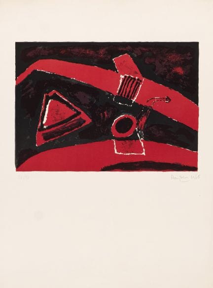 HAYDEN, HENRI (1883–1970)
Lithografie auf Papier. 