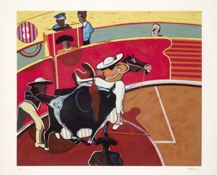 BARJOLA, JUAN (1919–2004)
Siebdruck auf Papier. Si