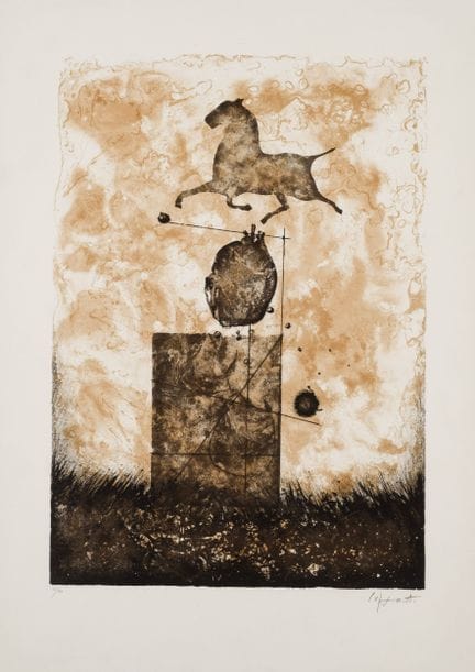 CUIXART, MODEST (1925 - 2007)
Acquaforte su carta.
