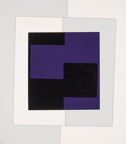 VASARELY, VICTOR (1908–1961)
Siebdruck auf Papier.