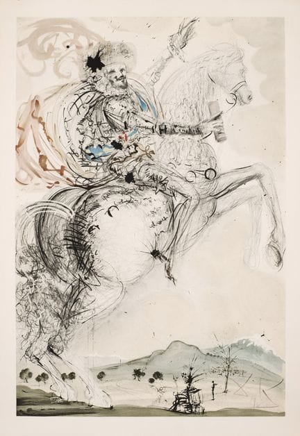 DALÍ (DOPO), SALVADOR
Litografia su carta Arches. 
