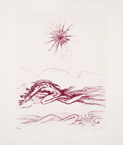 ERNST, MAX (1891 - 1976)
Litografia su carta. Nume