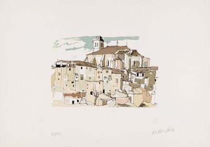 REDONDELA, AGUSTÍN (1922 - 2015)
Litografia su car