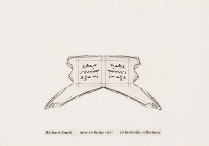 SMITH, RICHARD (1931 - 2016)
Acquaforte su carta. 