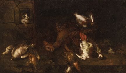 18世纪欧洲匿名画家
布面油画。画布已重新衬底。72.5 x 123 厘米。画布已重新装裱