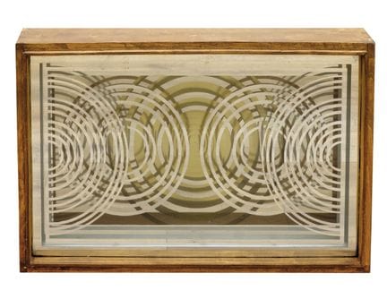 SANZ FRAILE, EDUARDO (1928)
Glas und Spiegel. 52 x
