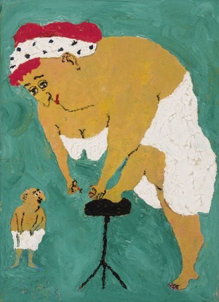 SABALA, ELISABETH (1956)
Öl auf Leinwand. Signiert