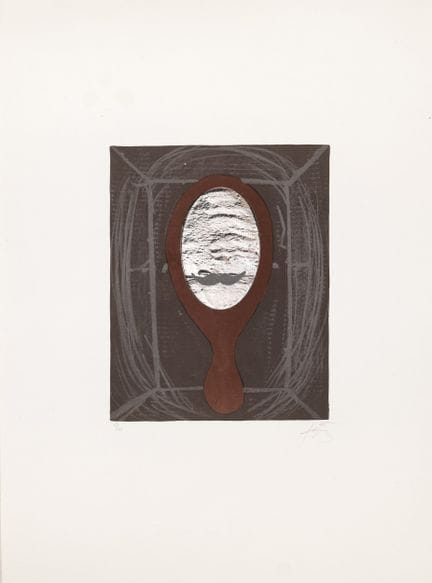 TÀPIES, ANTONI (1923–2012)
Lithografie und Collage