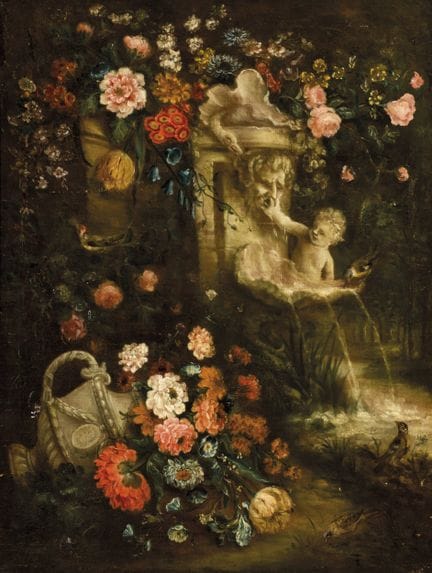 法国匿名画家，18—19世纪
油画，画布粘贴于木板上。112 × 86 厘米。漆层有开裂和缺损