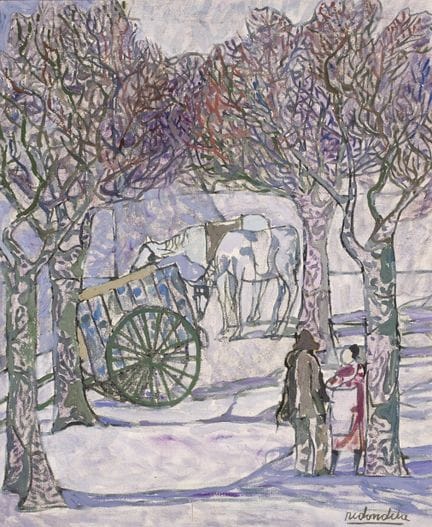 REDONDELA, AGUSTÍN (1922–2015)
Öl auf Leinwand. Si