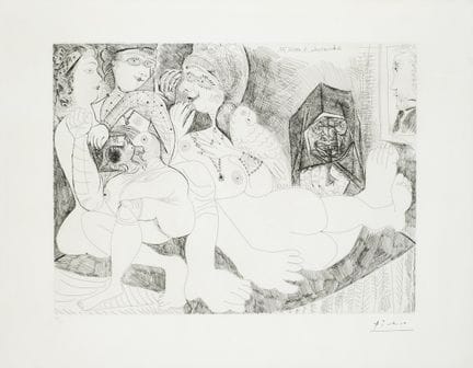 PICASSO, PABLO RUIZ (1881 - 1973)
Acquaforte su ca