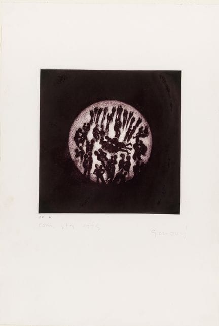 GENOVÉS CANDEL, JUAN (1930 - 2020)
Acquaforte su c