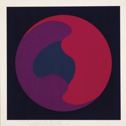 DUARTE, ÁNGEL (1930–2007)
Siebdruck auf Papier. Si