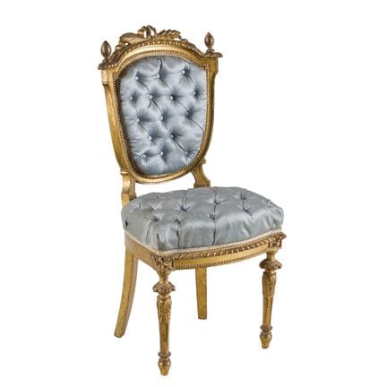 Napoleon III chair in the Louis XVI style, made of