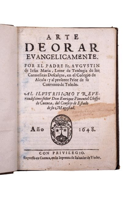 AUGUSTIN DE JESÚS MARÍA
AUGUSTINE OF JESUS MARY.- 