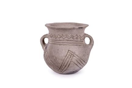 Terracotta vessel. Middle East, 3rd-2nd century BC