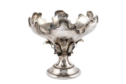 Spanish silver centerpiece, hallmarked, 916 finene