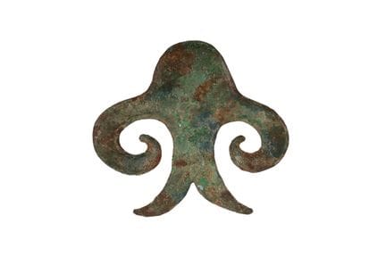 Anthropomorphic bronze amlash. 1000 - 100 BC. Purc