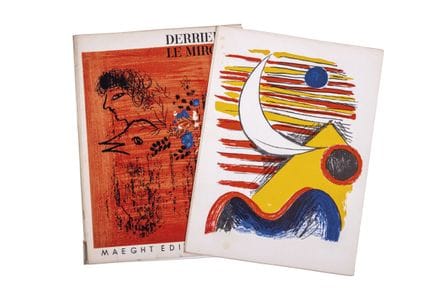 "DERRIERE LE MIROIR.- MAEGHT EDITOR 1960".- No. 12