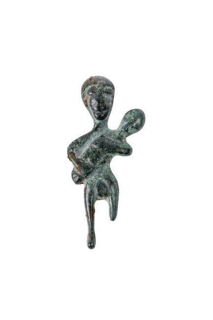 Fertility idol made of bronze. Central Asia, 2nd m