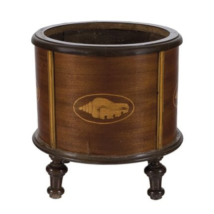 English Regency style planter in carved and veneer