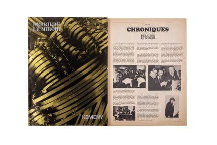 "DERRIERE LE MIROIR. KEMENY".- No. 172, May 1968. 