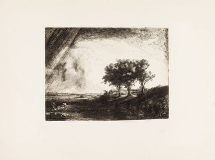 REMBRANDT, HARMENSZ VAN RIJN (DESPUÉS)
Drypoint on