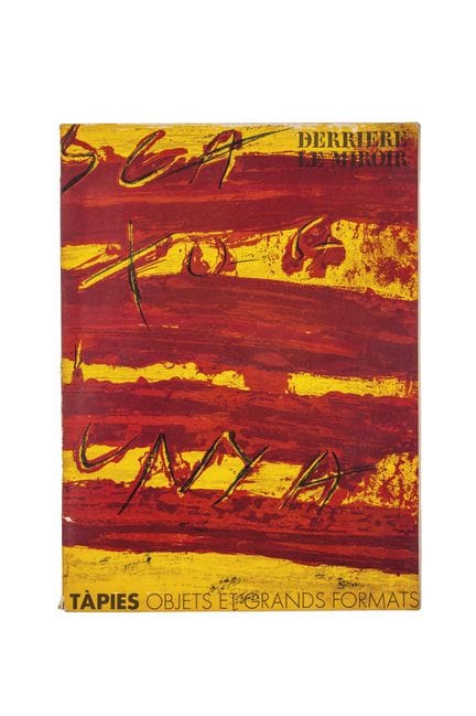 TÀPIES, ANTONI (1923 - 2012)
"DERRIERE LE MIROIR -