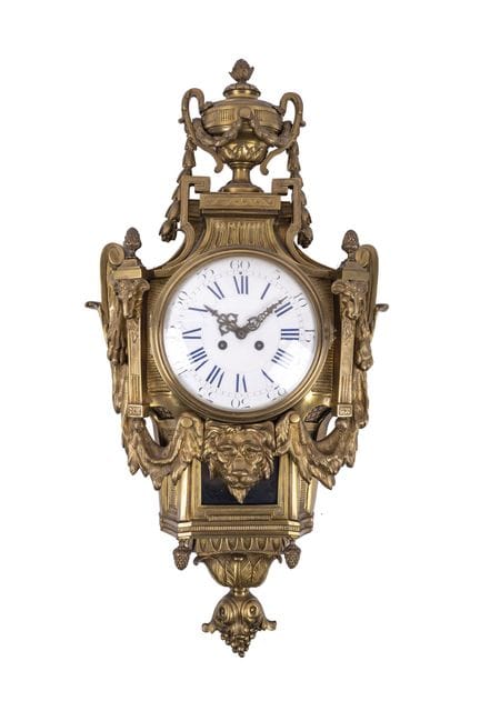 Sophisticated Napoleon III poster clock in the Lou