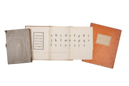 GIAMBATTISTA BODONI. – 3 Werke in 3 Bänden: 
- „Gi