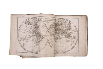 "ATLAS DE TOUTES LES PARTIES CONNUES DU GLOBE TERR