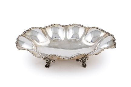 Mexican silver centerpiece, hallmarked, 925 finene