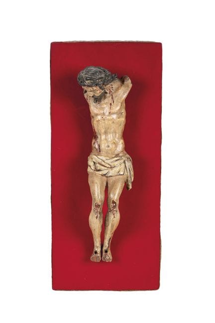 17世纪西班牙画派
彩绘木雕。高36厘米。双臂已不复存在