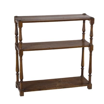 Étagère Charles X-Luis Felipe in carved and turned