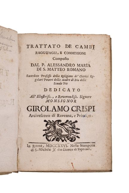 S. MATTEO ROMANO, ALESSANDRO MARIA
S. MATTEO ROMAN