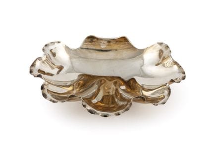 Spanish silver centerpiece, hallmarked, 916 finene