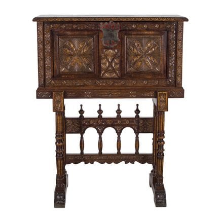 Bargueño (a type of cabinet) with a Neoclassical-s